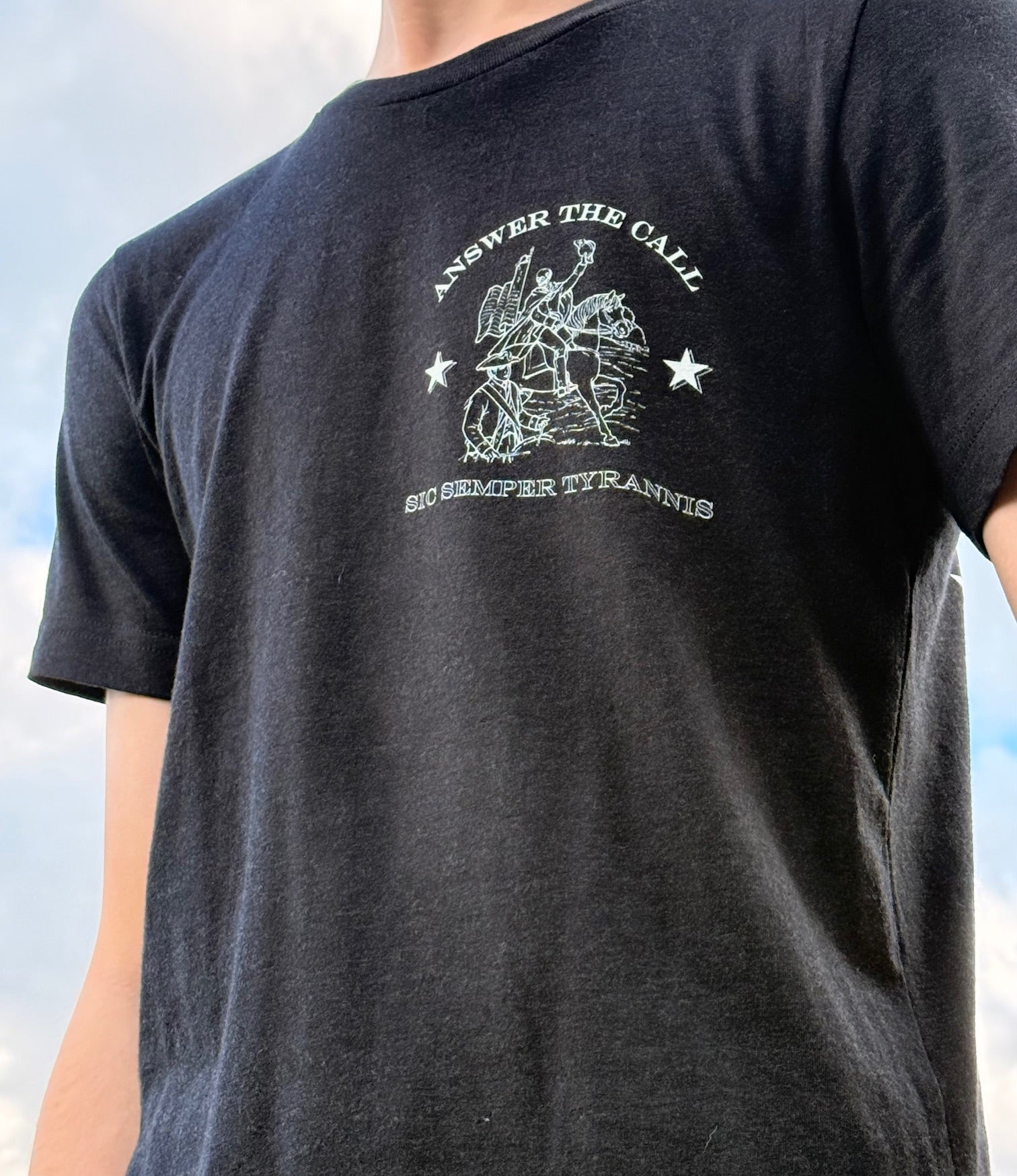 Answer the Call Graphic Tee