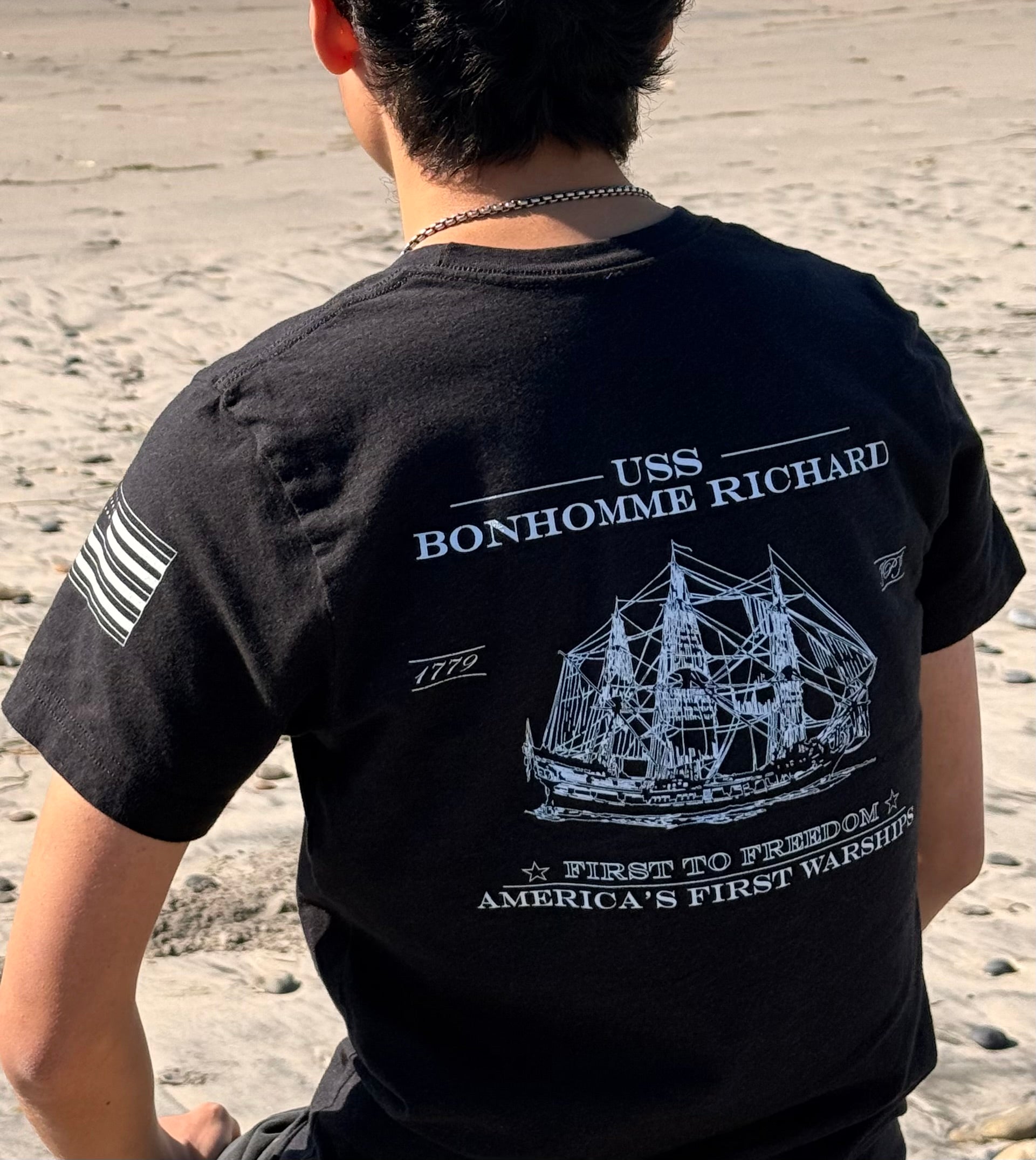 USS Bonhomme Richard Graphic Tee