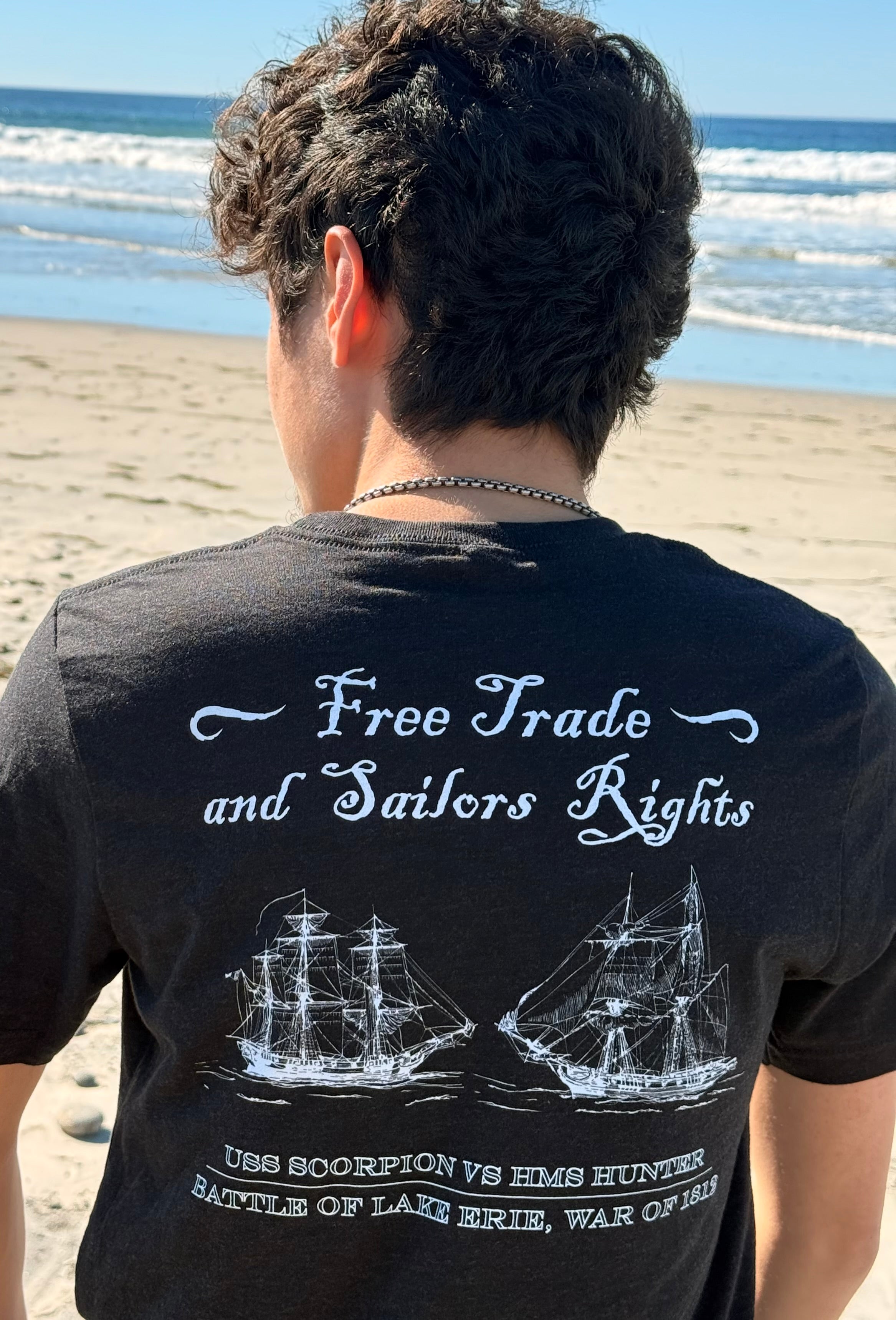 Free Trade and Sailors Rights Graphic Tee