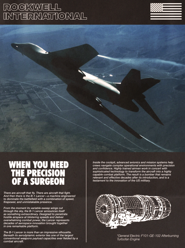 B-1 Lancer Poster